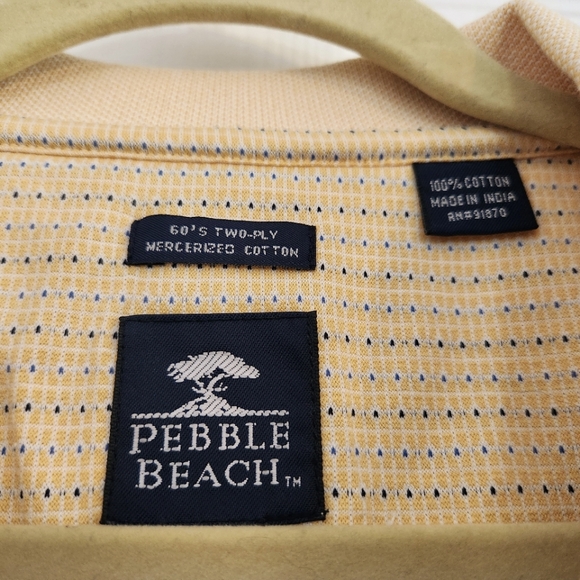 Pebble Beach Men's Golf Shirt Sz XXL - Picture 3 of 5